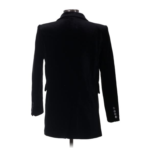 YSL Yves Saint Laurent Blazer Velvet Women’s Single Button Breasted Black NYE - Picture 2 of 11